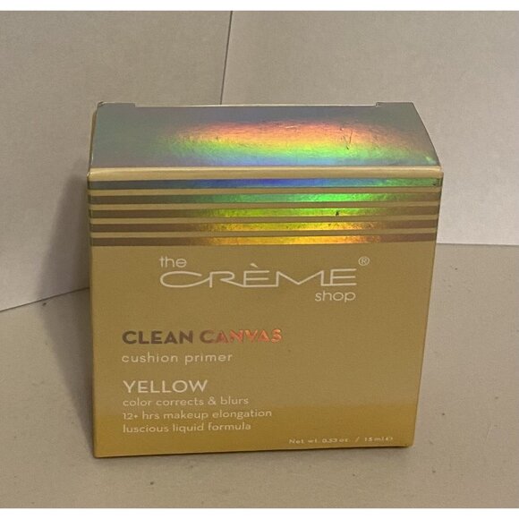 Face Makeup Primer Cushion Correcting Canvas The Crème Shop Clean - Picture 1 of 6